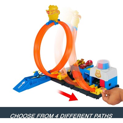 Hot Wheels City Super Police Station Playset