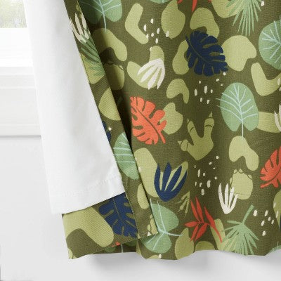 42"W x 84"L Dinosaur Kids' Blackout Window Curtain Panel - Pillowfort