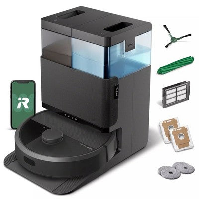 iRobot Roomba Plus 405 (G185) Combo Cordless Vacuum & Mop G185020 5.8" Cleaning Path Black (LOCAL PICKUP ONLY)