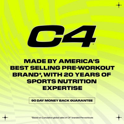 Cellucor C4 Sport Ripped Pre-Workout - Popsicle Hawaiian Pineapple - 9.5oz/20 Servings