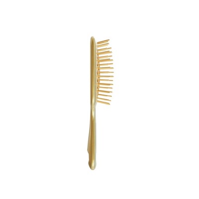 UNbrush Mini Hair Brush - Chrome Gold