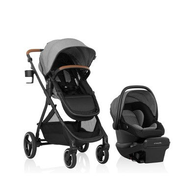 Evenflo Shyft Intuiti Travel System Featuring Revolve180 LiteMax NXT - Fossil Gray (LOCAL PICKUP ONLY)