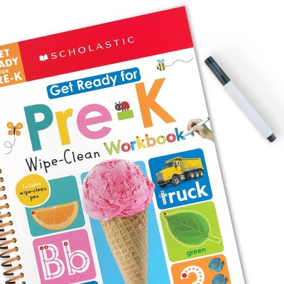 Make Believe Ideas Wipe Clean Book Ready for Pre-K