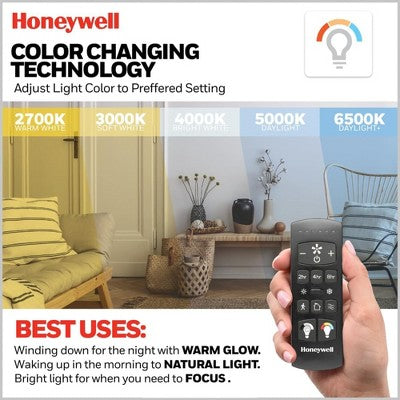 Honeywell Xerxes 70" Ceiling Fan, Contemporary Indoor Ceiling Fan with LED Light, Dual Mounting Options, Remote, & 8 Reversible Blades, Black (LOCAL PICKUP ONLY)