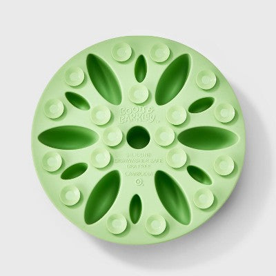 Silicone Slow Dog and Cat Feeding Mat - Boots & Barkley Green