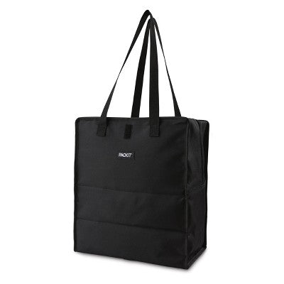 Packit Freezable Grocery Tote - Black