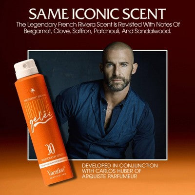 Vacation Sunscreen Orange Gelee Spray Oil - SPF 30 - 5 fl oz: Whole Body Application, Scented, Octocrylene