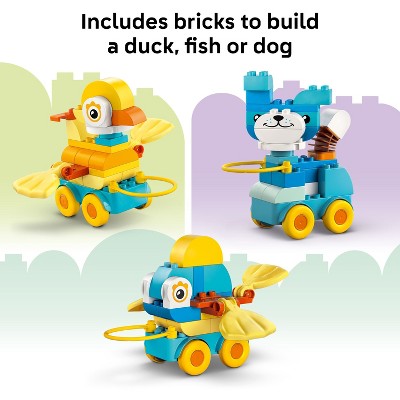 LEGO DUPLO Town 3 in 1 Animals on Wheels 10448