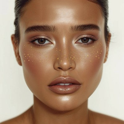 Fazit Gold Glitter Freckle Makeup Patches