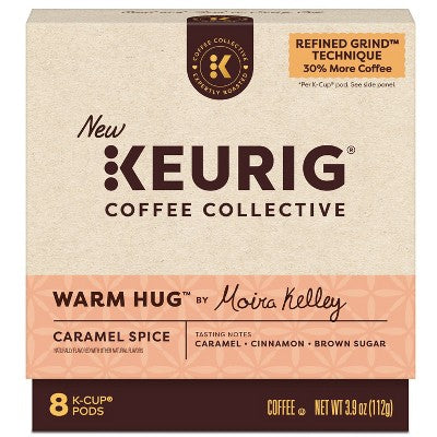 Keurig Coffee Collective Warm Hug Caramel Spice Medium Roast K-Cup Coffee Pods - 8ct
