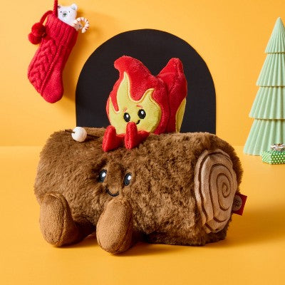 7" Yule Log Plush - Gigglescape