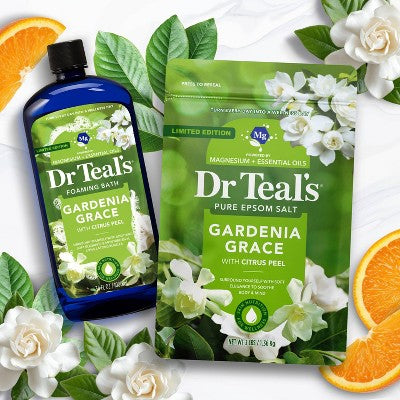 Dr Teal's Gardenia Grace Foaming Bubble Bath - 34 fl oz