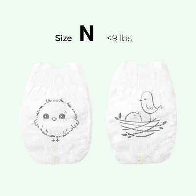 Parasol Chlorine-Free Diapers with RashShield Protection Size NB - 88ct