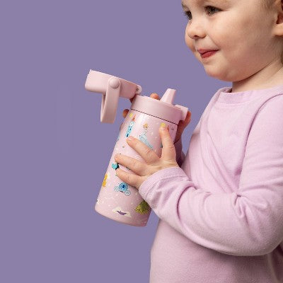 Simple Modern 12oz Stainless Steel Junior Water Bottle - Princess Mashup