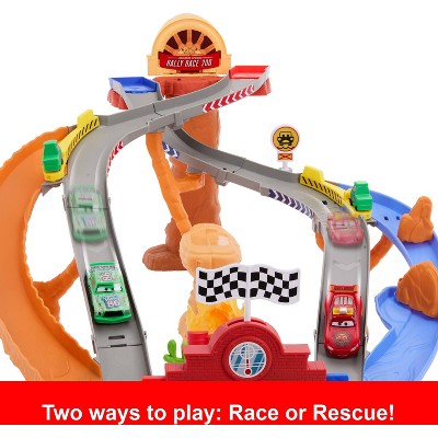 Cars Race & Rescue Playset Toy Vehicle Sets