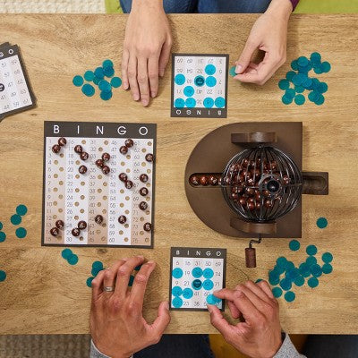 Game Gallery Solid Wood Bingo, Styles May Vary