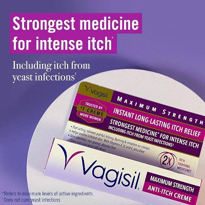 Vagisil Maximum Strength Feminine Anti-Itch Cream - 1oz