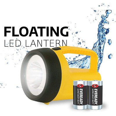 Eveready LED Floating Lantern Flashlight: Water-Resistant, 80 Lumens, 70-Hour Run Time, Camping & Kids' Use