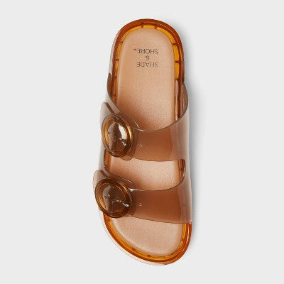 Women's Gemma Jelly Sandals - Shade & Shore Tan 7