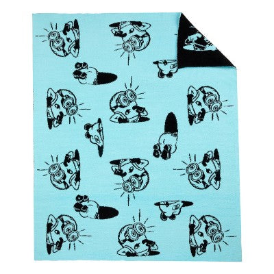 Minions Intarsia Throw Blanket