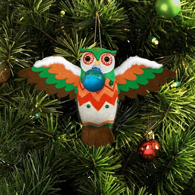 Lisk Feng Fabric Owl Christmas Tree Ornament - Wondershop???????