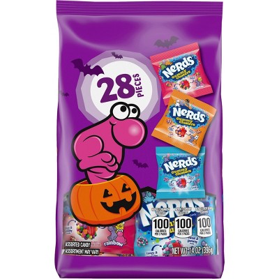 Nerds Clusters Halloween Variety Mix Gummy Candy - 14oz/28ct- BB: 02/2026