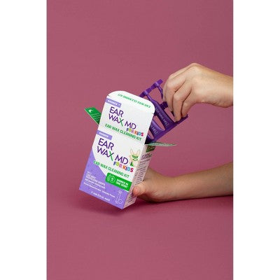 Eosera Ear Wax MD For Kids' Multi-Use Wax Cleaning Kit - 5 vials