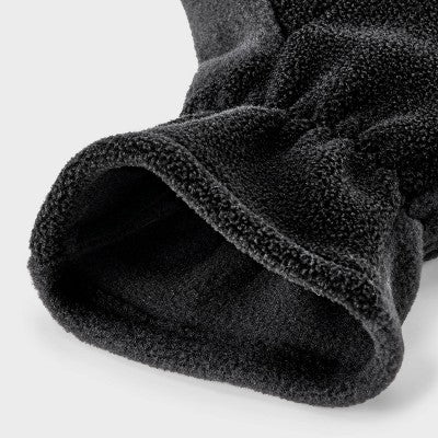 Men's Fleece Pull-On Gloves - All In Motion Black S/M