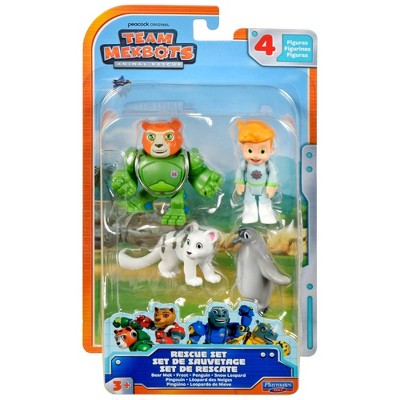 Team Mekbots: Animal Rescue Frost Mini Figure Rescue Set