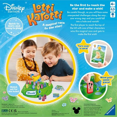 Ravensburger Disney Lotti Karotti Board Game: Creative Thinking, Includes Cards & Game Pieces, 2-4 Players, 20 Min Play