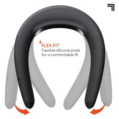Sharper Image Cordless Cool and Heat Neckwear Device Black
