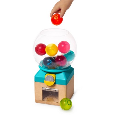 B. toys Rainbow Gumballs - Colors & Numbers Gumball Machine
