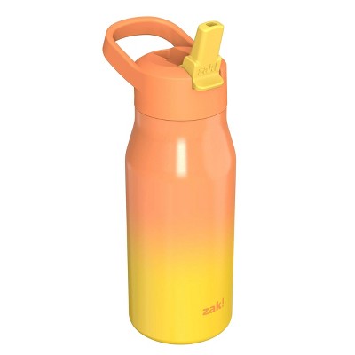 Zak Designs 14 fl oz Stainless Steel Tranquility Insulated Bottle - Orange Ombre