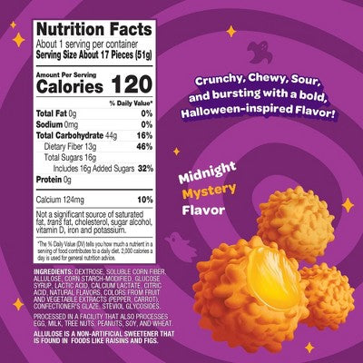 JOYRIDE Halloween Gummy Busters Midnight Mystery Mix Candy - 1.8oz
