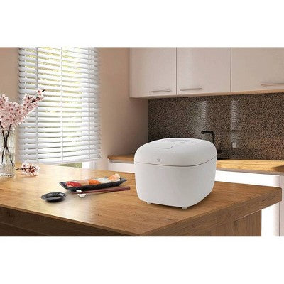 Zojirushi 10 Cup NL-EAC18 MiCom Rice Cooker and Warmer White