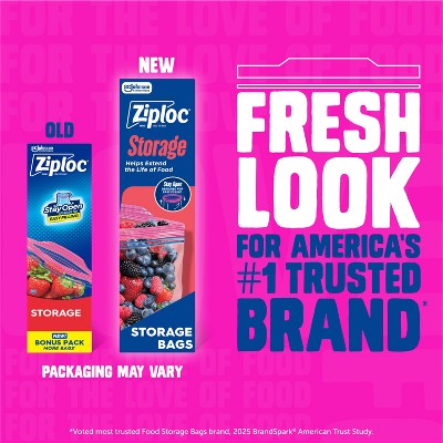 Ziploc Storage Quart Bags - 29ct