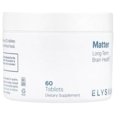 Elysium Matter, Long-Term Brain Health, 60 Tablets