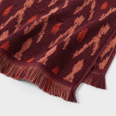 6pc Bath Towel Set Plum - Threshold