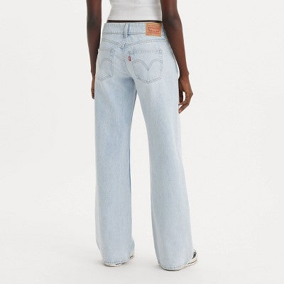 Levi's Women's Low-Rise Superlow Loose Jeans - Abraided Art 29X32
