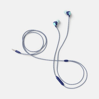 Wired Earbuds - heyday Future Dusk (Stylized): Built-In Microphone, 3.5mm Jack