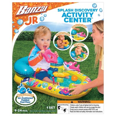 Banzai Splash Discovery Activity Center: Baby Float & Water Toys