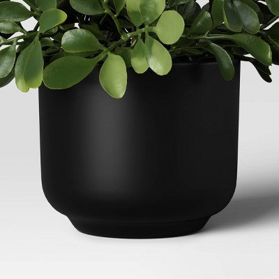 4.3" Set of 3 Mini Artificial Plants in Black Pot - Room Essentials
