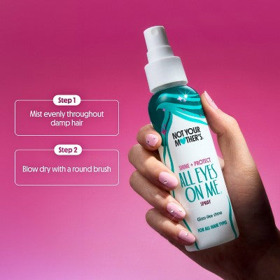 Not Your Mother's All Eyes On Me Glossy Shine + Protect Spray - 4 fl oz