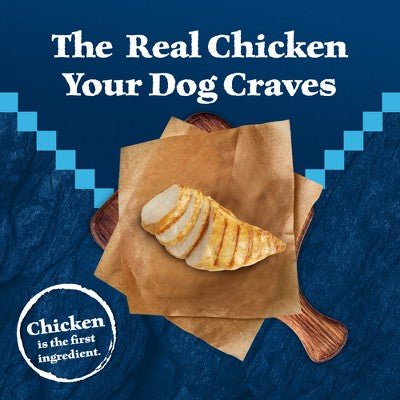Blue Buffalo Wilderness High Protein Natural Small Breed Adult Dry Dog Food plus Wholesome Grains with Chicken - 4.5lbs