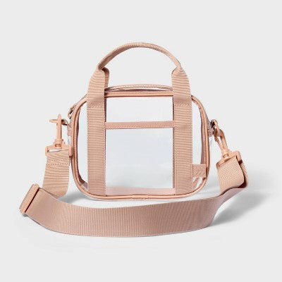 Structured Crossbody Clear Bag - All In Motion Mocha