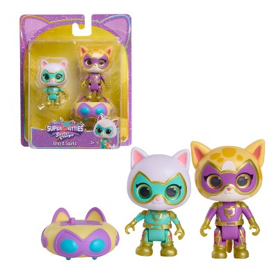 Disney Junior SuperKitties Su-Purr Charged Bitsy and Sparks Figure Set