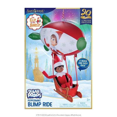 Elf on the Shelf Polar Props Peppermint Blimp Ride Special Edition - Scout Elf Not Included
