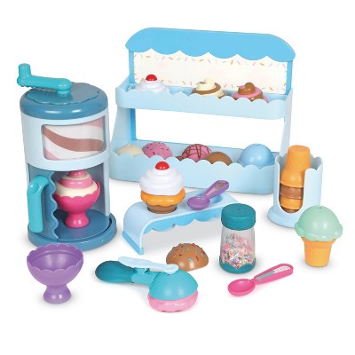 Learning Resources Swirly Scoops Ice Cream Shoppe: Baby & Toddler Learning Toy, 2-Year-Old Gifts, 31 Pieces
