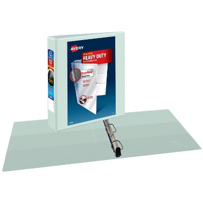 Avery 1.5" Heavy Duty View Ring Binder Soft Green