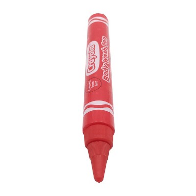 Crayola Body Wash Pen Red